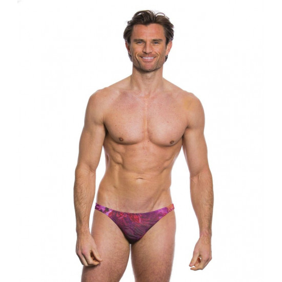 PURPLE AMALFI микро плавки пропускающие загар  Kiniki